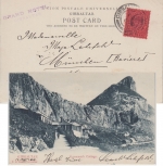 Gibraltar - 1 P. Edward VII. AK (Governor's cottage) n. München 1906