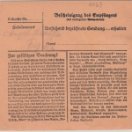 DR - 40+24+1 Pfg. AH Wertpaketkarte Heidelberg - Straßburg 1944 Absender !!