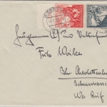 DR - 4+8 Pfg. WHW/Alpenblumen Oberränder Brief Giessen - Berlin 1939
