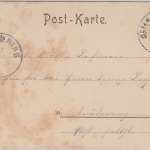 Bayern - Tuntenhausen Ortsansicht Farblitho gelaufen 1903