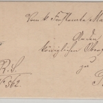 Bayern - Postablage Marquartstein L2 Dienstbrief K1 Unterwessen - Raiten 1874