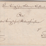 Bayern - Postablage Marquartstein L2 Dienstbrief HKS Übersee - Teisendorf 1863