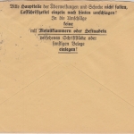 DR - 5 Pfg. Hindenburg Postscheckbrief Altenmarkt ü. Rosenheim Landpost-Ra2 1935