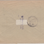 All.Bes./Kontrollrat - Törwang ü. Rosenheim Pst.I Einschreibebrief n. FFM 1947