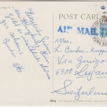 Hongkong - 65 C. Freimarke Luftpostkarte i.d. SCHWEIZ Beaconsfieldhouse 1960