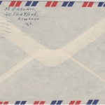 Hongkong - 1$+30 C. Elisabeth Luftpostbrief Kowloon - Wuppertal 1956