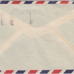 Hongkong - 1$+30 C. Georg VI. Luftpostbrief Kowloon - Pforzheim 1953