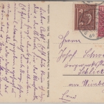 Bayern - Bad Reichenhall Kurhaus Axelmannstein Auto sw-AK gelaufen 1922