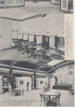 Bayern - Bad Reichenhall Kuranstalt Dianabad 3 sw-AK/Innenansichten ca. 1910