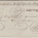 Bayern - Berchtesgaden L1 kopfst. Dienstbrief Hauptsalzamt n. München ca. 1840