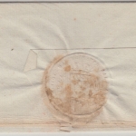 Bayern - Berchtesgaden L1 kopfst. Dienstbrief Hauptsalzamt n. München ca. 1840