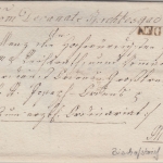Bayern - Berchtesgaden L1 kopfst. Bischofsbrief n. München 1832