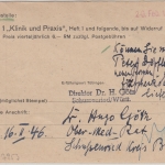FZ/Württemberg - Schussenried 18.2.46 Taxe percue ...Rp L1 Karte n. Tübingen