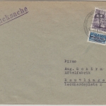 FZ/Württemberg - 4 Pfg. 3.Ausg. + WoBau Drucksache Reutlingen 22.8.49