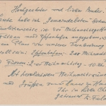 FZ/Baden - OPD Freiburg 6/6 Pfg. Aufbrauchs-Ganzsache Blumberg 22.12.45