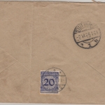 DR - 10 Pfg. Nothilfe u.a. Einschreibebrief Gauting - Stuttgart 1924
