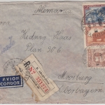 Argentinien/DR - Luftpost-Einschreibebrief Buenos Aires - Moosburg 1936