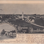 Bayern - Buchbach sw-Mehrbild-AK gelaufen 1900