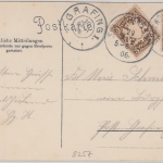Bayern - St. Wolfgang Kramerladen Ortsansicht sw-Mehrbild-AK gelaufen 1906