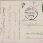 DR/Österreich - AK Altötting Postaufgabe Braunau n Peuerbach O.Ö. 1930 Nachporto
