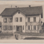 Bayern - Kohlgrub Wohnhaus priv. Fotokarte gelaufen 1911