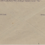 All.Bes. - Murnau 9.10.45 Gebühr bezahlt/Tace percue RM Rpf Ra4 Brief n. München