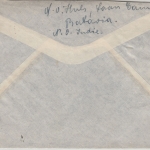 Niederl. Indien - 2x17 1/2 C. Wilhelmina ua. Luftpostbrief Batavia Hannover 1949