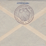 Niederl. Indien - 40 C. Wilhelmina u.a. Luftpostbrief Soerabaja Düsseldorf 1932