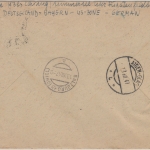 All.Bes./Kontrollrat - 2x25 Pfg. Ziffer Brief n ÖSTERREICH Fürstenfeldbruck 1947