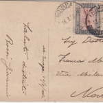 Ital. Libyen - 2x10 C. Freimarke Karte Tripolis - Novara 1928