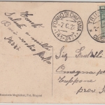 Ital. Libyen - 20 C. Freimarke Karte Tripolis - Forno di Omegna 1928