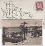 Ital. Libyen - 75 C. Freimarke Karte Tripolis - Wilhelmshaven 1938