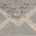 Ital. Libyen - 50+50 C. Freimarken Luftpostbrief Tripolis - Ravenna 1942