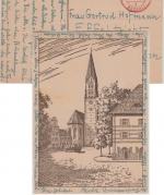 All.Bes. - Pfaffenhofen a/Ilm Bezahlt 9.5.46 Tagesstpl. Karte n. Effeltricht
