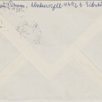 BRD - Workerszell ü. Eichstätt Landpost-Ra2 Brief n. München 1959