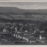 Bayern - Weilheim Ortsansicht sw-AK gelaufen ca. 1940