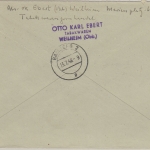 Bizone - 84 Pfg. Arbeiter/Netz Einschreibebrief Weilheim - Bamberg 1948