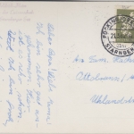 Bayern - Pöcking Marie-Heldrich-Heim Schullandheim sw-Fotokarte gelaufen 1962