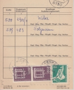 BRD - 2x200+40 Pfg. I&T Paketzustelliste Poststelle II Starnberg 5 - 1987