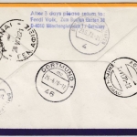 BRD - 2x70 Pfg. Jugend Luftfahrt u.a., Eil.-Lupo-Brief n. GRIECHENLAND, Dortmund