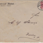 DR - Neusalza-Spremberg i.S. 1897, KOS a. Brief n. Wilthen, ohne Inhalt
