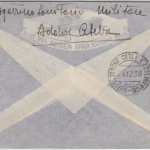 Ital. Eritrea - 1 L. Freimarke u.a. Luftpostbrief Addis Abeba - S. Zenone 1937