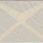 DR - Hassenhausen ü. Fronhausen Landpost-Ra2 Brief n. DÄNEMARK 1937