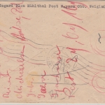 All.Bes./Kontrollrat - Darching 1947 Einschreibebrief n. Eichstätt