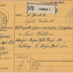 Bayern - 25 Pfg. Ludwig Soldatenpaketkarte Landshut - 1. bayr. Res.Div. 1916