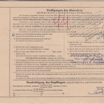BRD - 2x1 M.+25 Pfg. Heuss Paketkarte n. BELGIEN Dietlingen ü. Pforzheim 1956