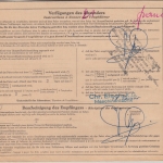 BRD - 2x3 M.+5 Pfg. Heuss Paketkarte n. BELGIEN Wendlingen - Brüssel 1961