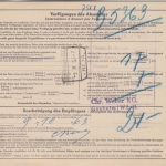 BRD - 2 M.+40 Pfg. Bed. Deutsche Paketkarte n. BELGIEN Gosheim ü. Spaichingen
