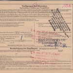 BRD - 2 M. Heuss u.a. Paketkarte n. BELGIEN Ludwigsburg 3 - Brüssel 1961