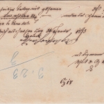 DR - Heidelberg Stadtpostexpedition Ra3 Auslagen-Paketbegleitbrief 1873